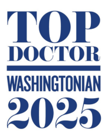top doctor washingtonian 2025 badge
